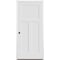 Trimlite Primed 3Panel Mission Interior Shaker 20 Min Fire Rated 71/4" RH Prehung Door Matte Hinges 2668134PRI840320MRH1DB714 - alternate 1